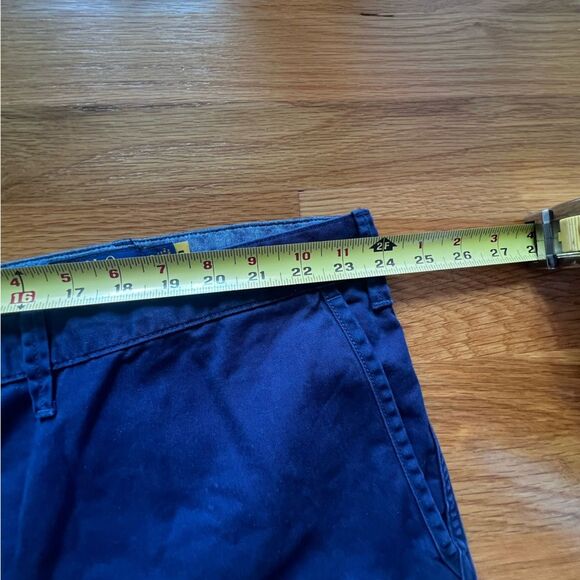 Polo Ralph Lauren Chino Shorts Classic Fit Flat Front Newport Navy Size 46 B NWT - Picture 12 of 15